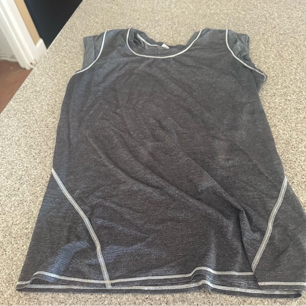 Lululemon Athletica Charcoal Tank Top